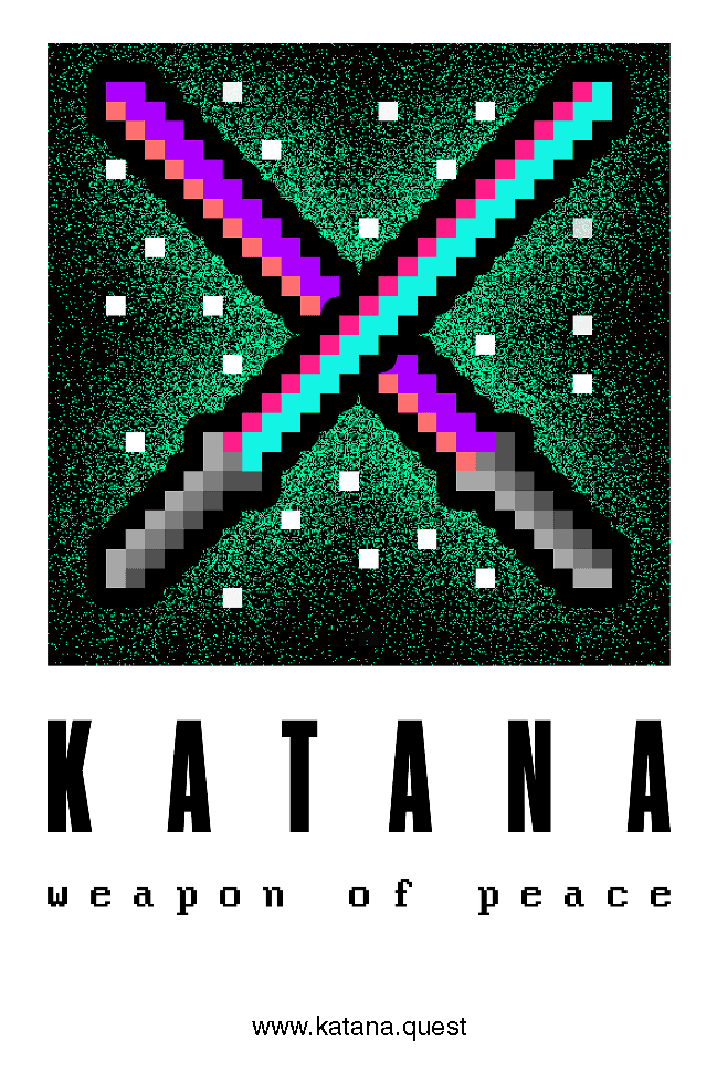 Katana mantra poster